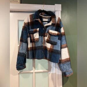 Thread & Supply cropped shacket